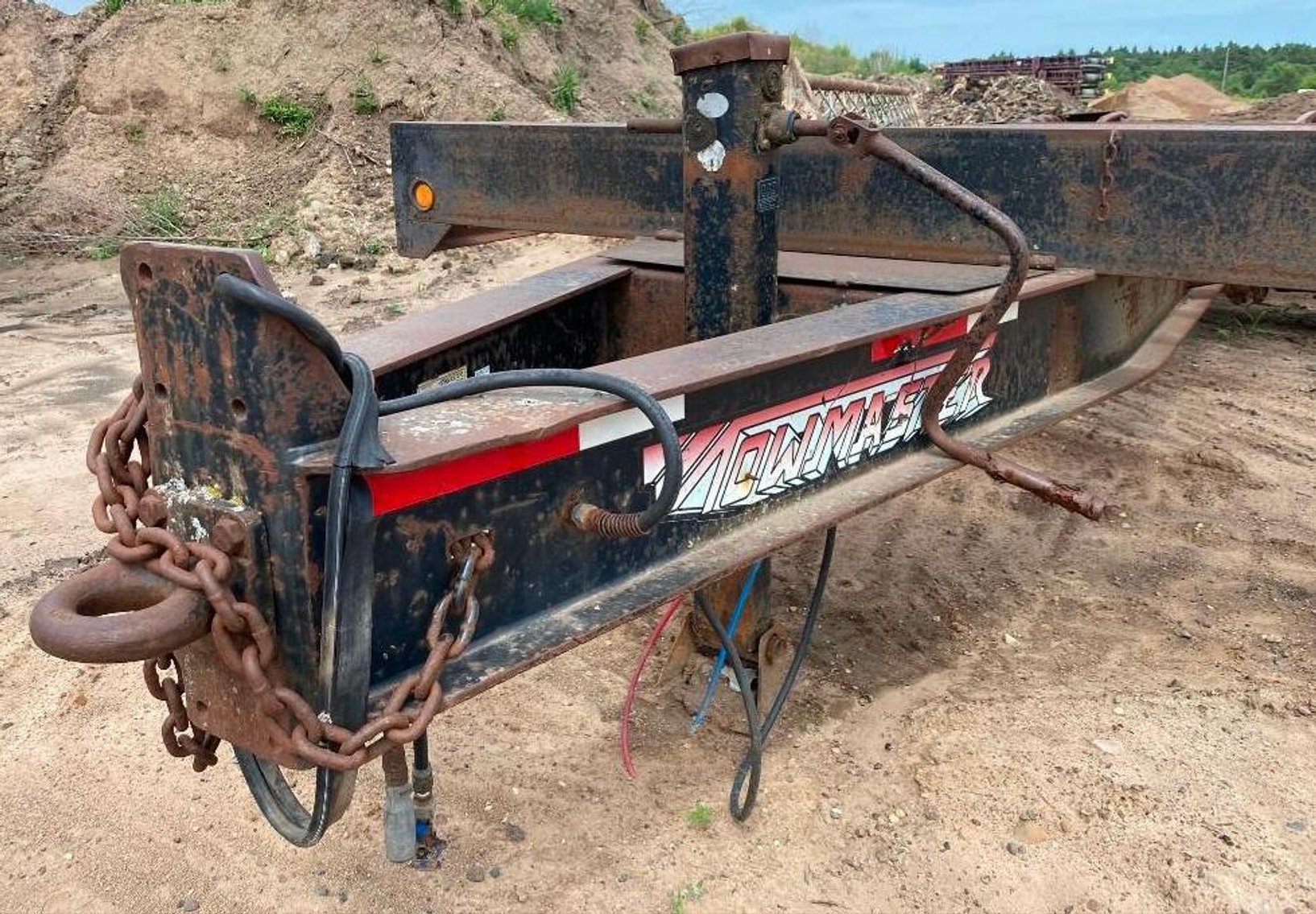 1995 Towmaster T-40 24' Deck Over Trailer