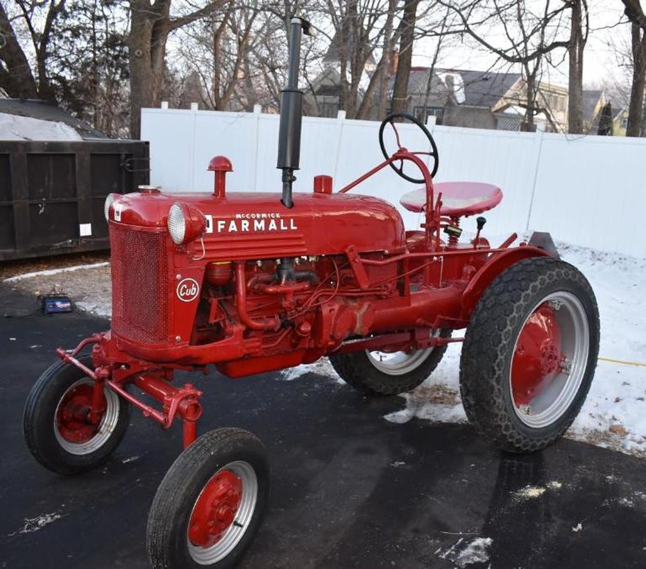 Farmall Cub Tractor, Vintage & Modern Tools, Vintage Sleds, Oil & Gas Cans, Lawn & Garden & More