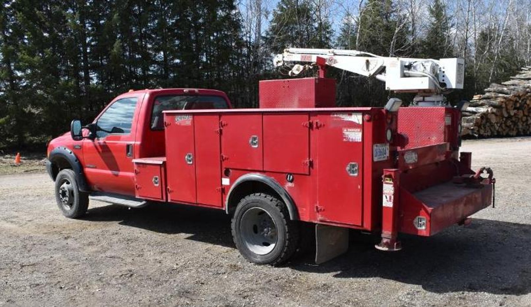 2001 Ford F-550 XL Service Truck