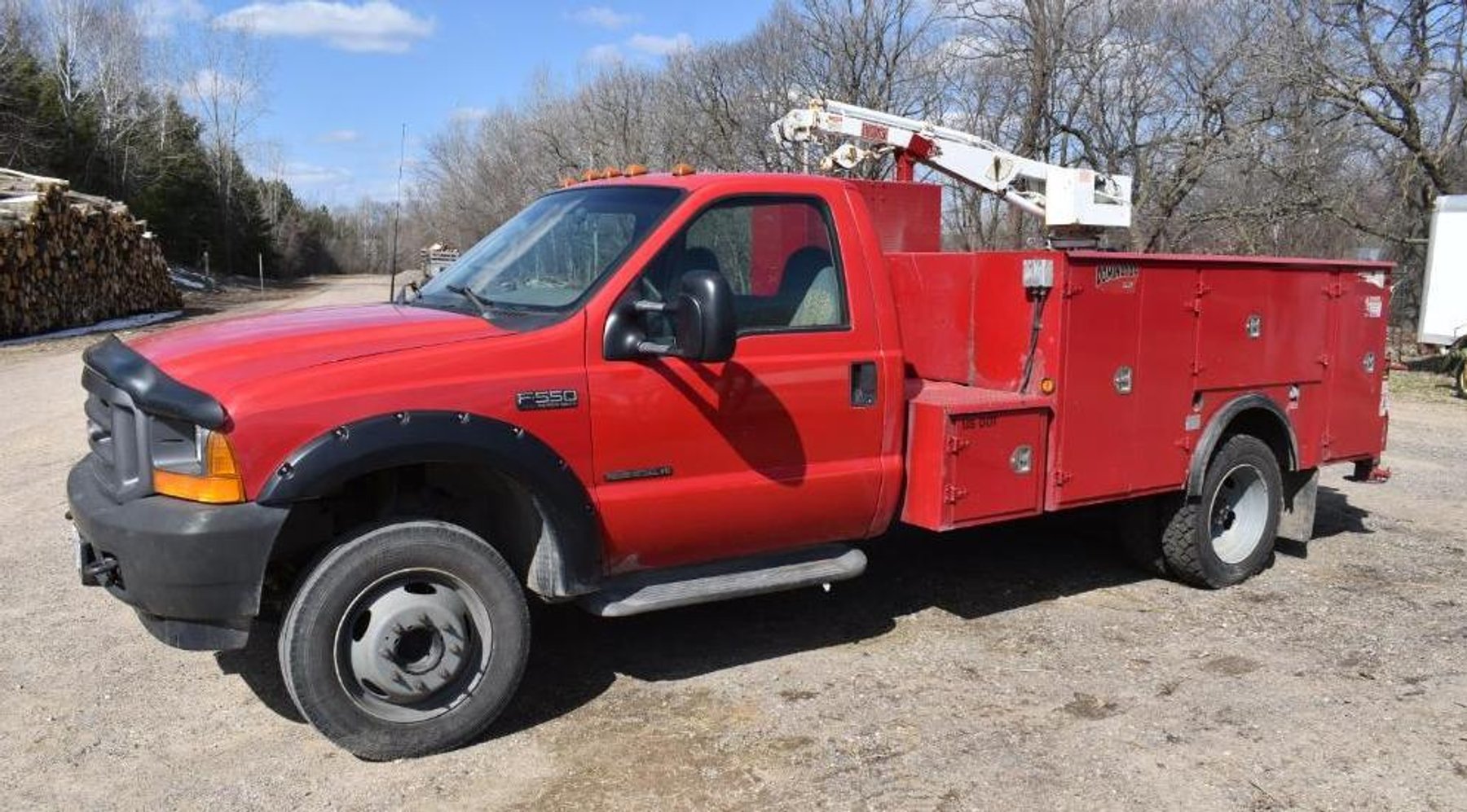 2001 Ford F-550 XL Service Truck