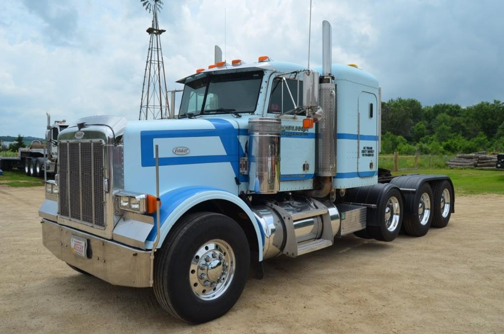 1998 Peterbilt Semi, Harley Davidson Motorcycle, John Deere Tractors, & Other Equipment