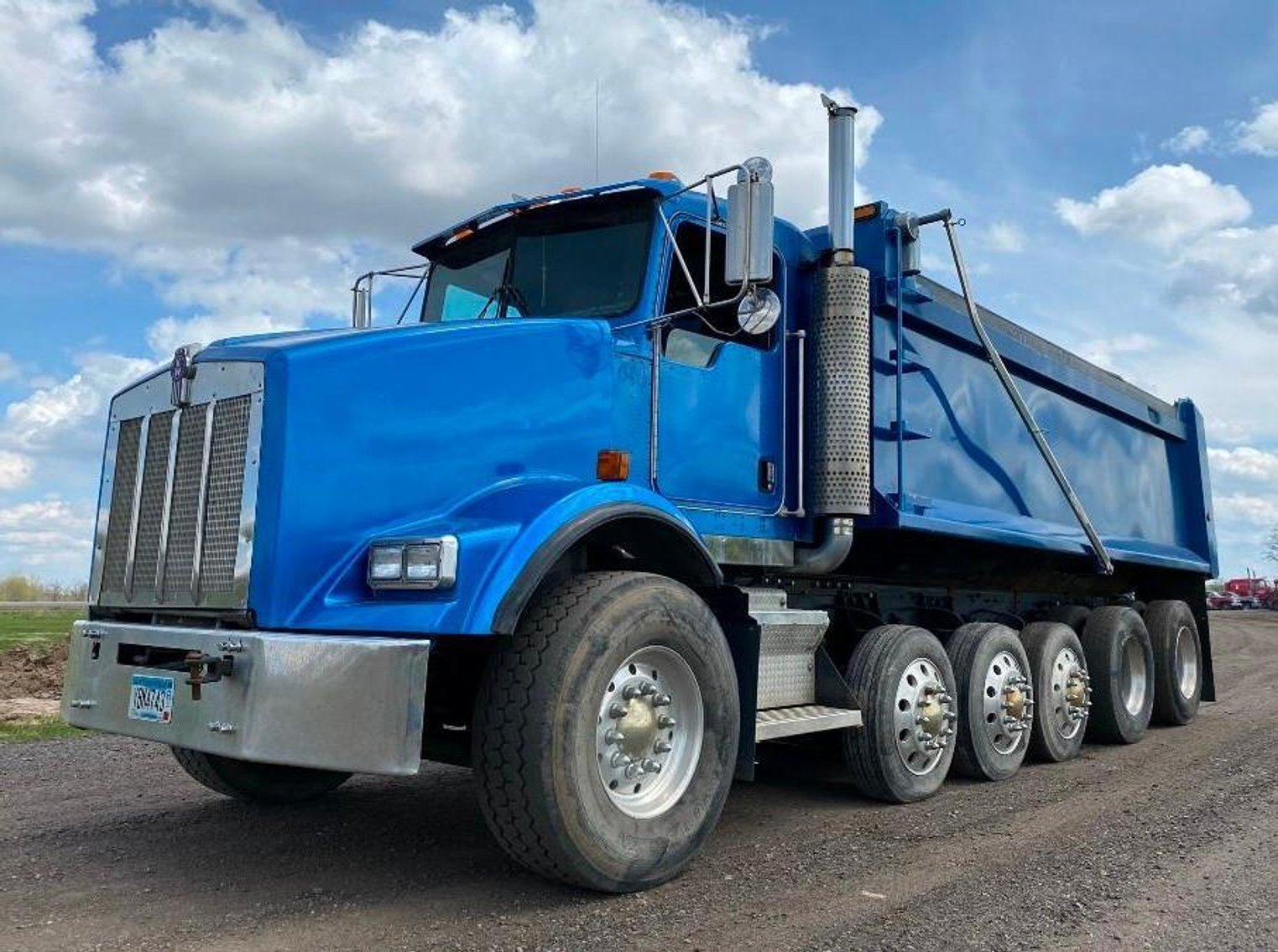 2004 Kenworth T800 Quint Axle, 2002 Peterbilt 357 Quad Axle & 2004 Sterling Quad Axle Dump Trucks