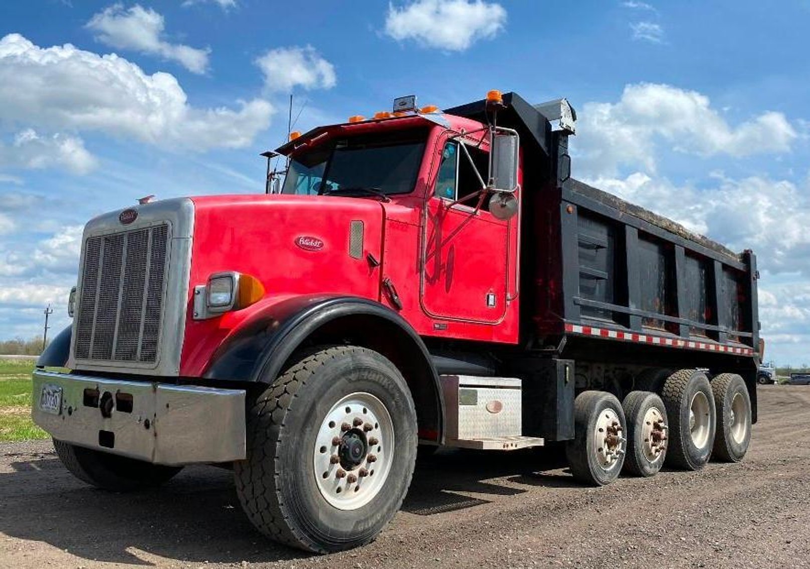 2004 Kenworth T800 Quint Axle, 2002 Peterbilt 357 Quad Axle & 2004 Sterling Quad Axle Dump Trucks