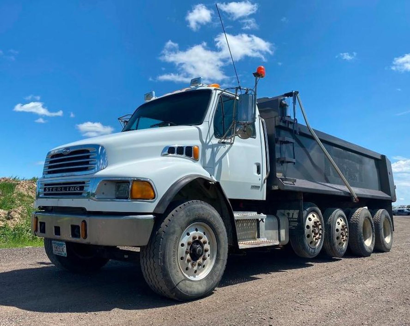 2004 Kenworth T800 Quint Axle, 2002 Peterbilt 357 Quad Axle & 2004 Sterling Quad Axle Dump Trucks