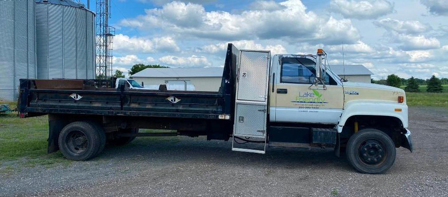 1994 GMC Kodiak With 14' J Craft Contractors Dump Bed