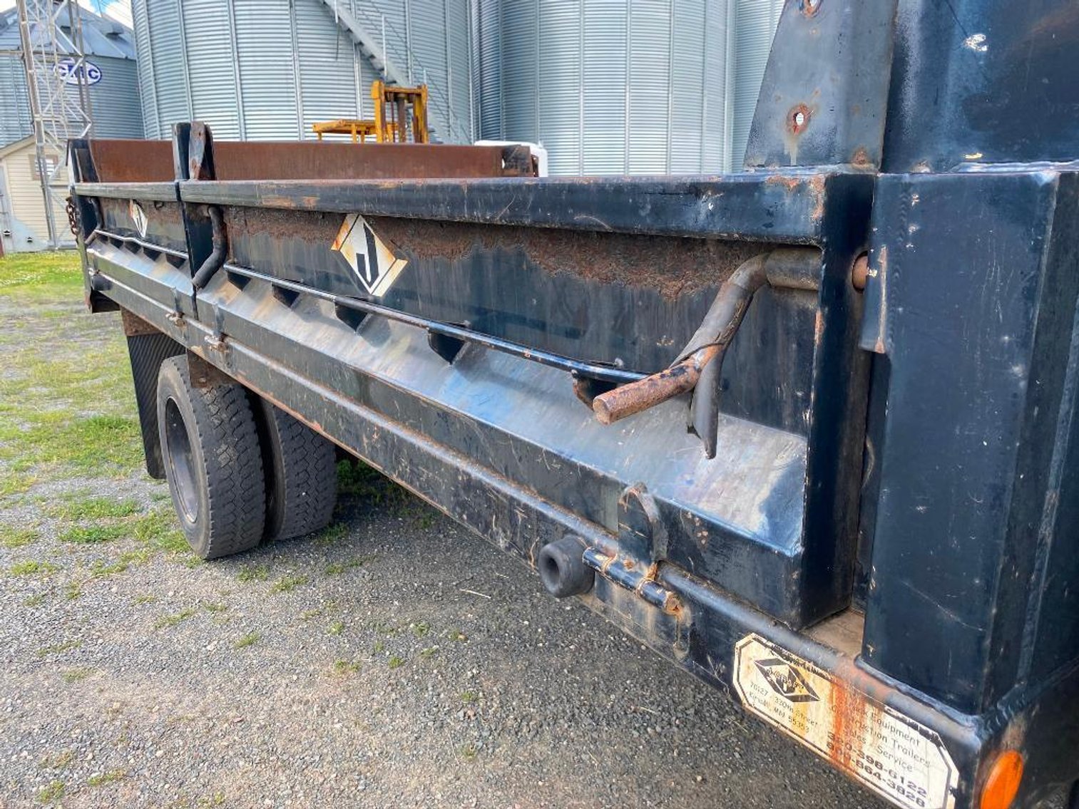 1994 GMC Kodiak With 14' J Craft Contractors Dump Bed