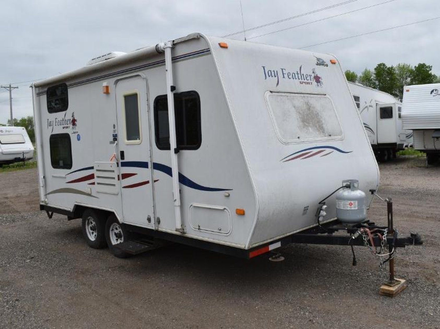 27 Units: (14) Travel Trailer, (7) 5th Wheel Trailers (1) Park Model,  (2) Vehicles