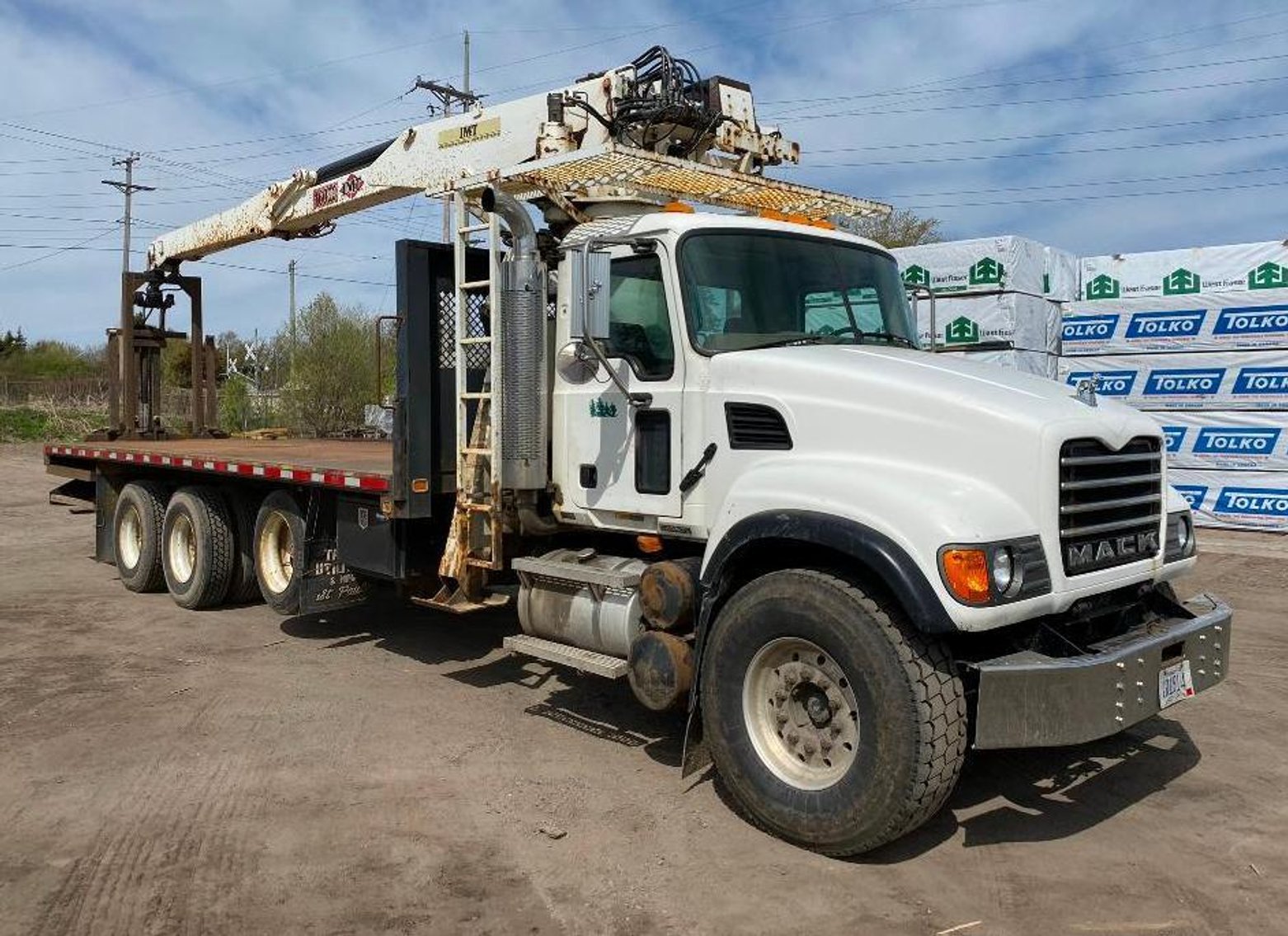 Lumber Yard Inventory Reduction: Trucks, Forklifts, Scaffolding, Planks