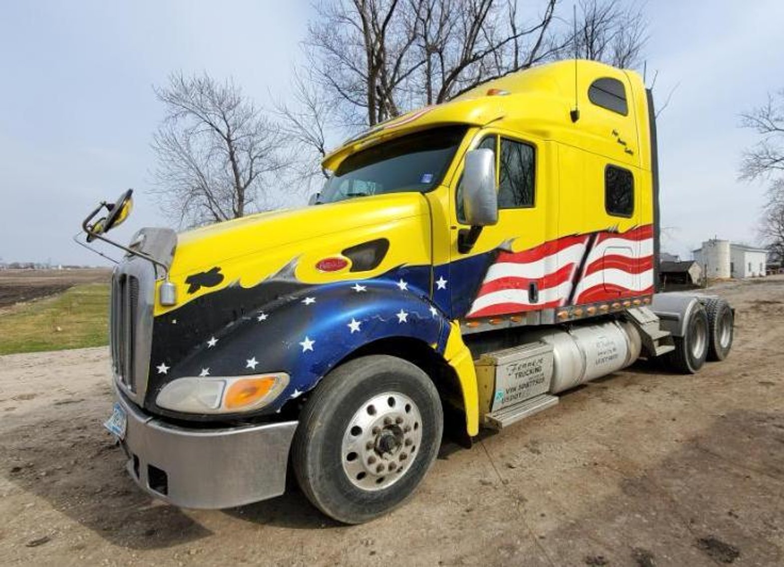 2006 & 2005 Peterbilt 387 Semi With 66