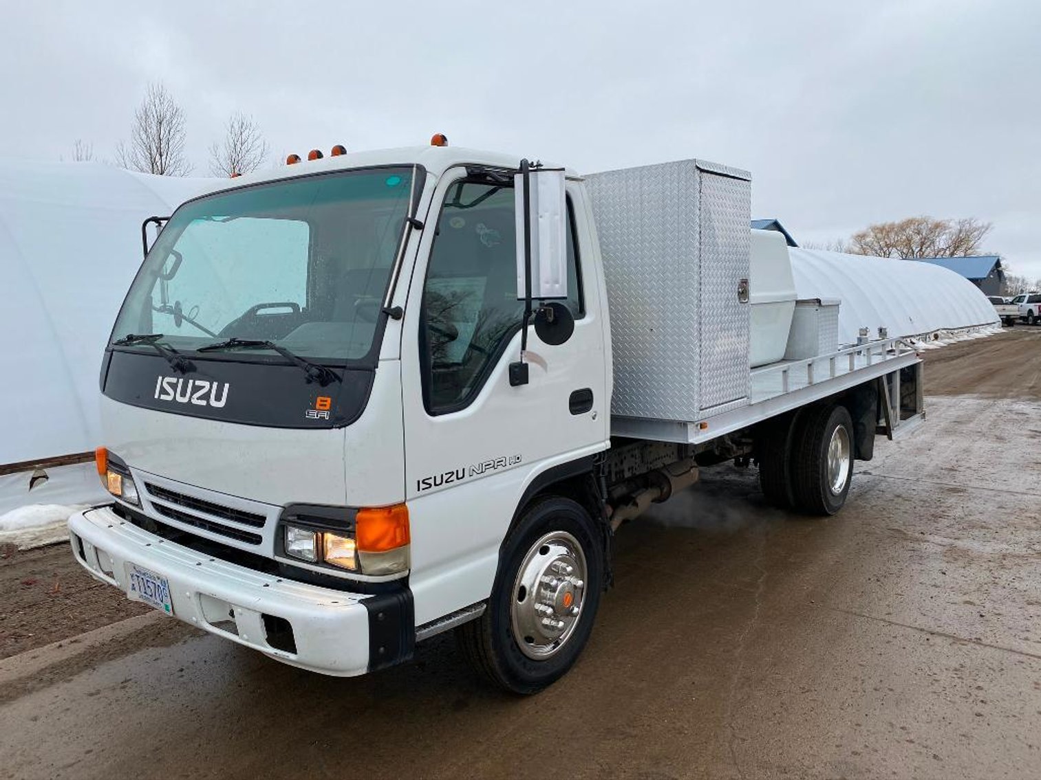 2000 Isuzu Fertilizer Spray Truck, 2004 Chevrolet 1500 & 1998 14' Trailer