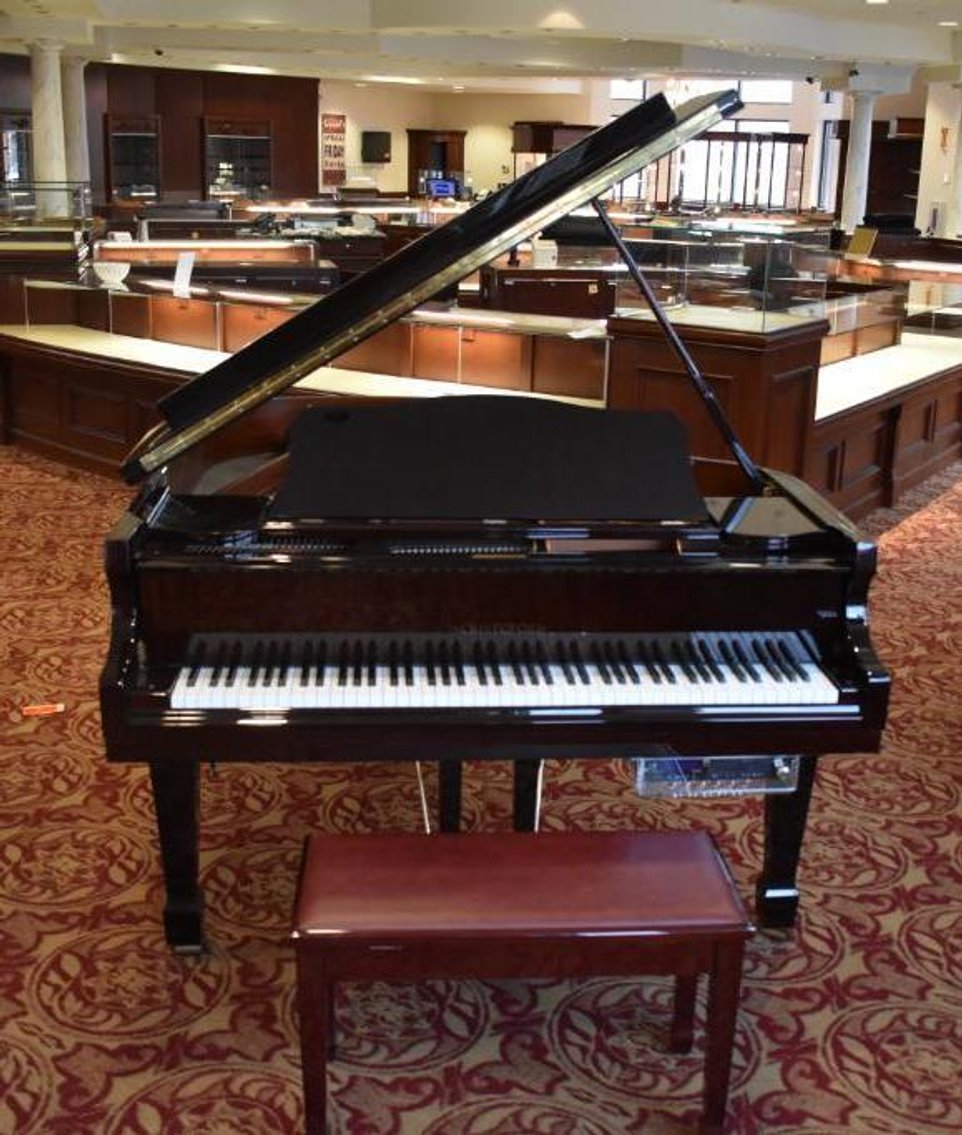 Jewelry Store Fixture & Display Liquidation: Waterford Crystal Chandelier, Cristofori Player Piano, Quality Office Furniture