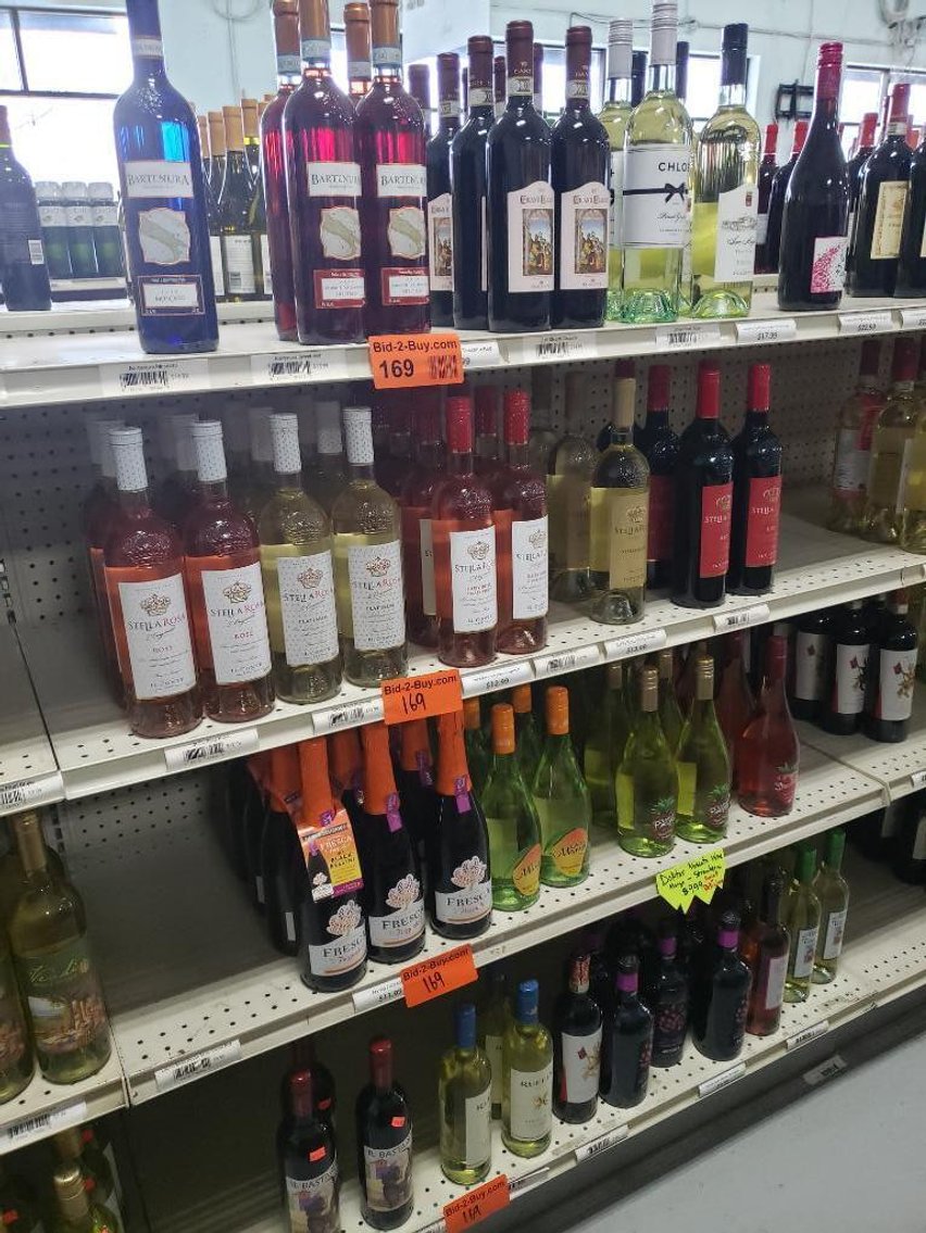 Liquor Store Inventory Liquidation (Must Have Current Liquor License and Buyer's Card in Order to Bid)