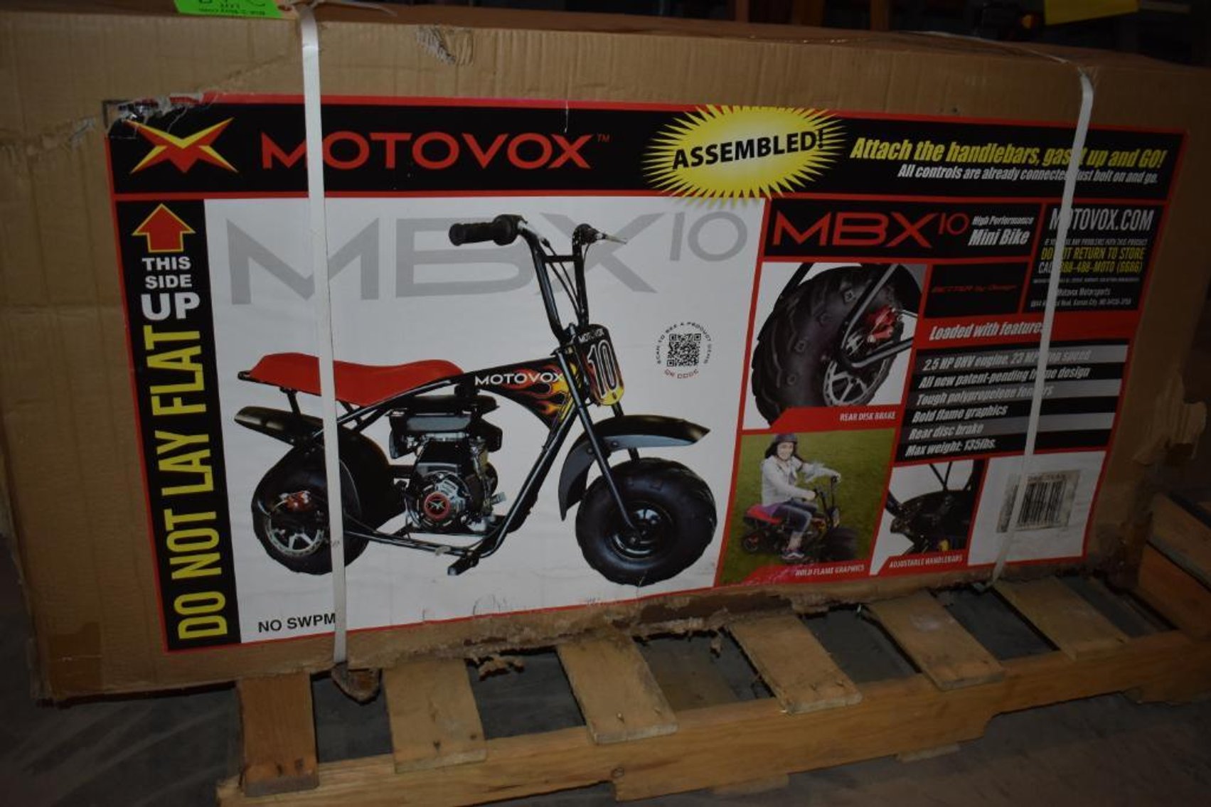 Items From a Hardware Distribution Center, Time Saver Belts, Cast Iron Stove, BMX10 Mini Bike and Household