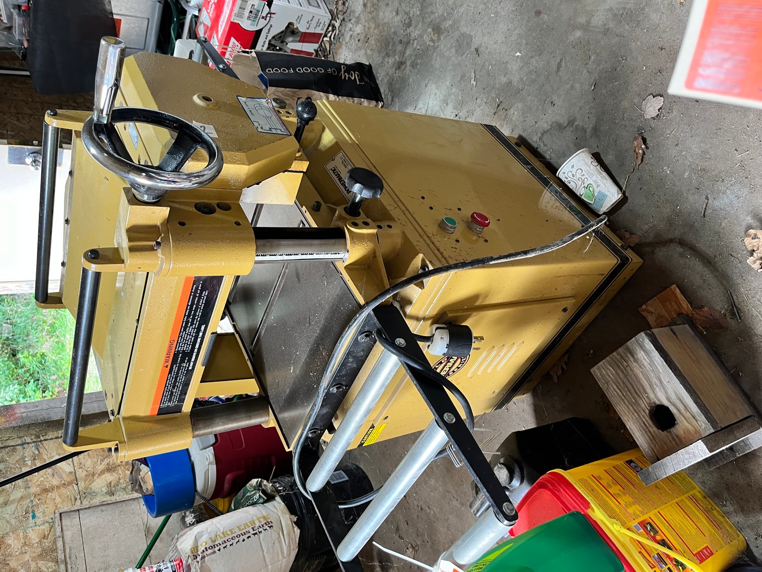 White Bear Lake Moving Auction:  Case 1845 Skid Steer, Woodworking, Tools