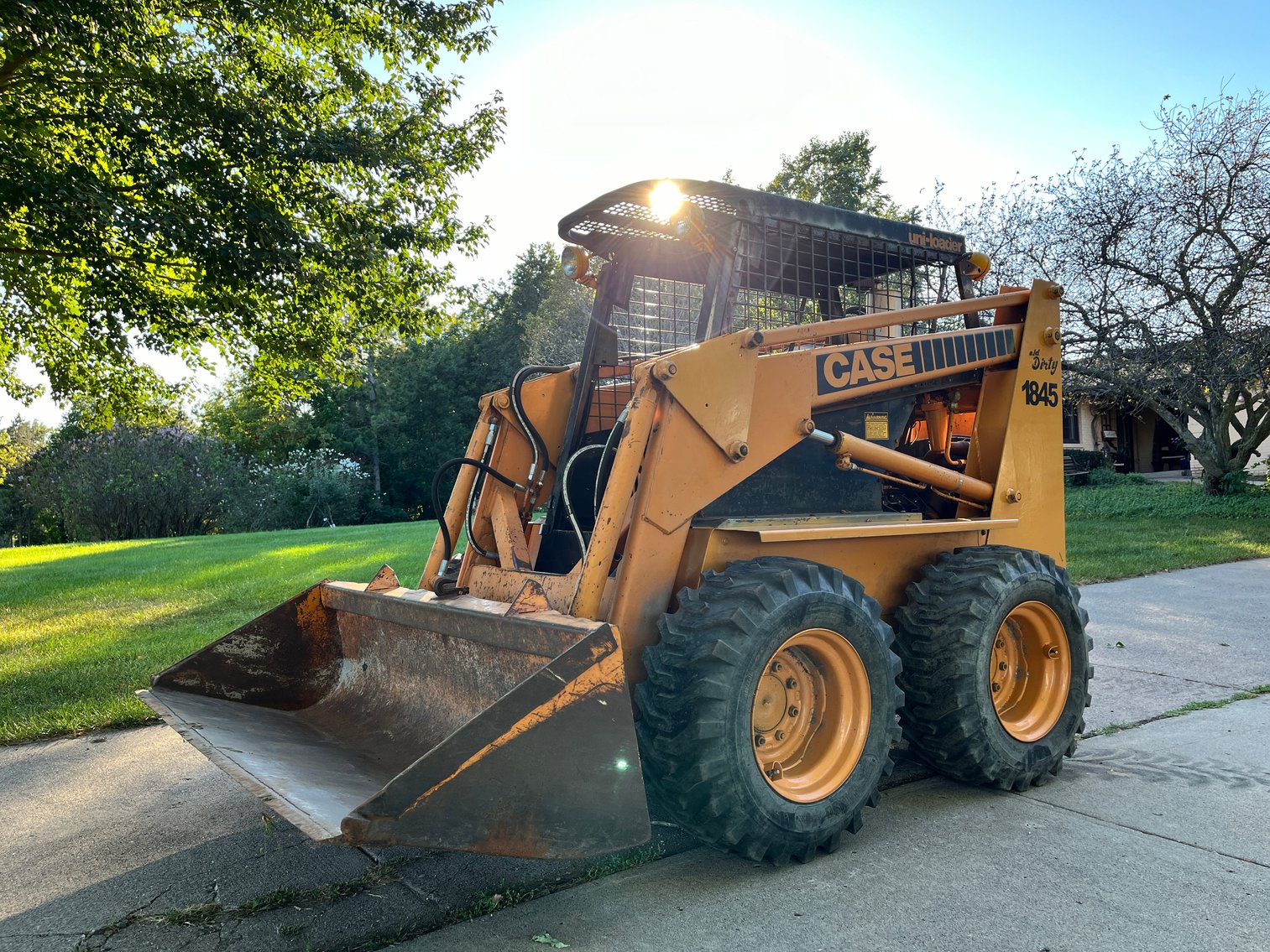 White Bear Lake Moving Auction:  Case 1845 Skid Steer, Woodworking, Tools (127515)