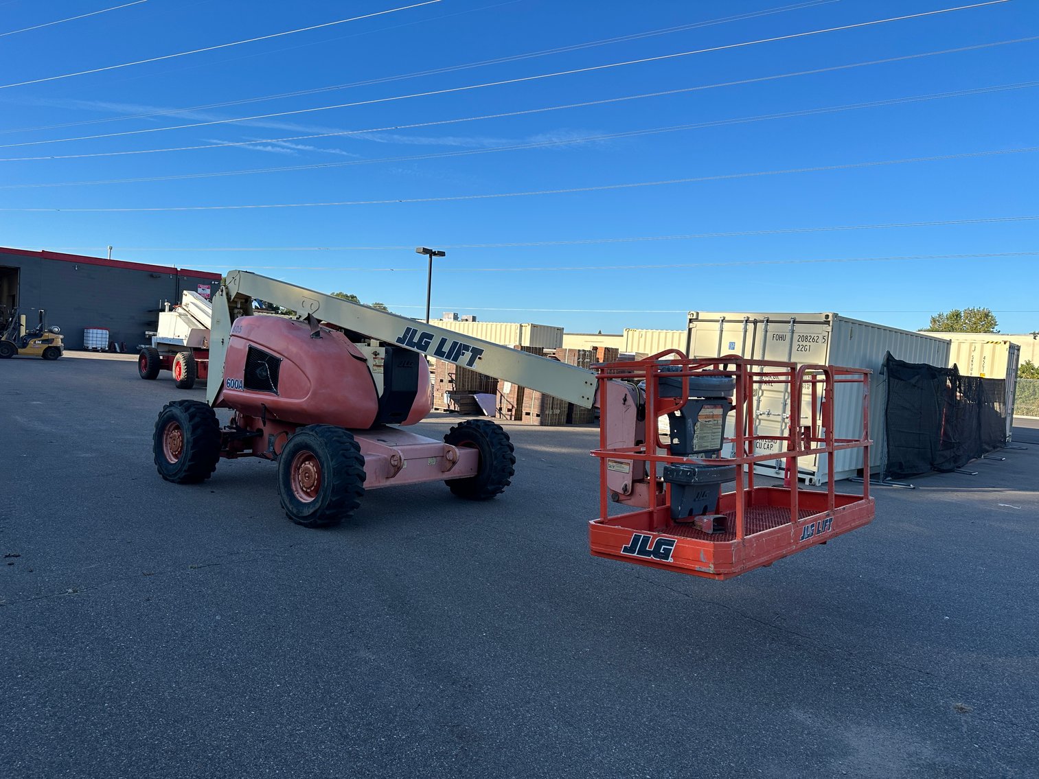 Snorkel TB80 Telescopic Boom Lift & 1999 JLG 600A Telescopic Boom Lift