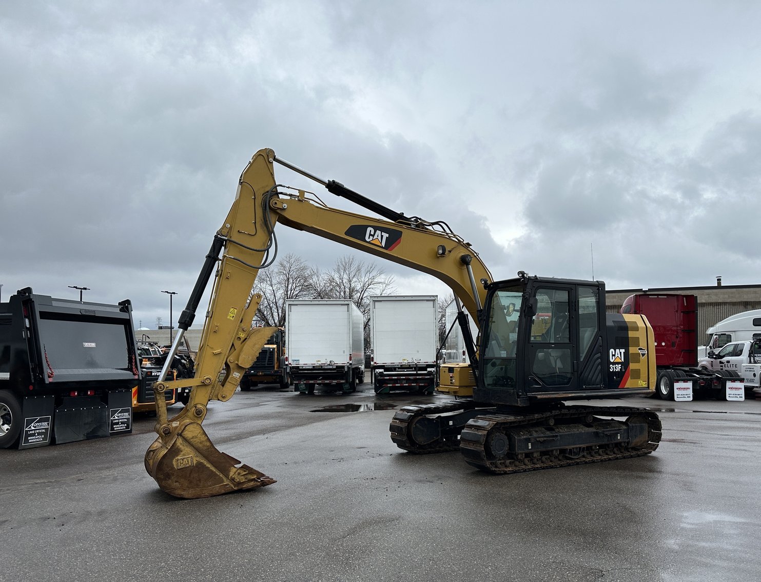 Surplus to Ongoing Operations: Trucks, Trailers, 2019 Caterpillar 313FL Excavator