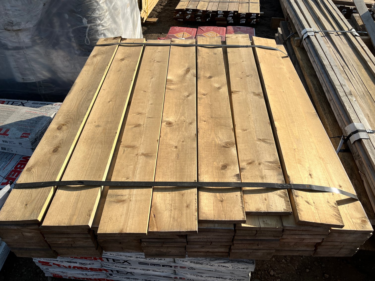 Surplus Lumber: Composite Decking, Timbers, Fencing, T&G, Shingles 