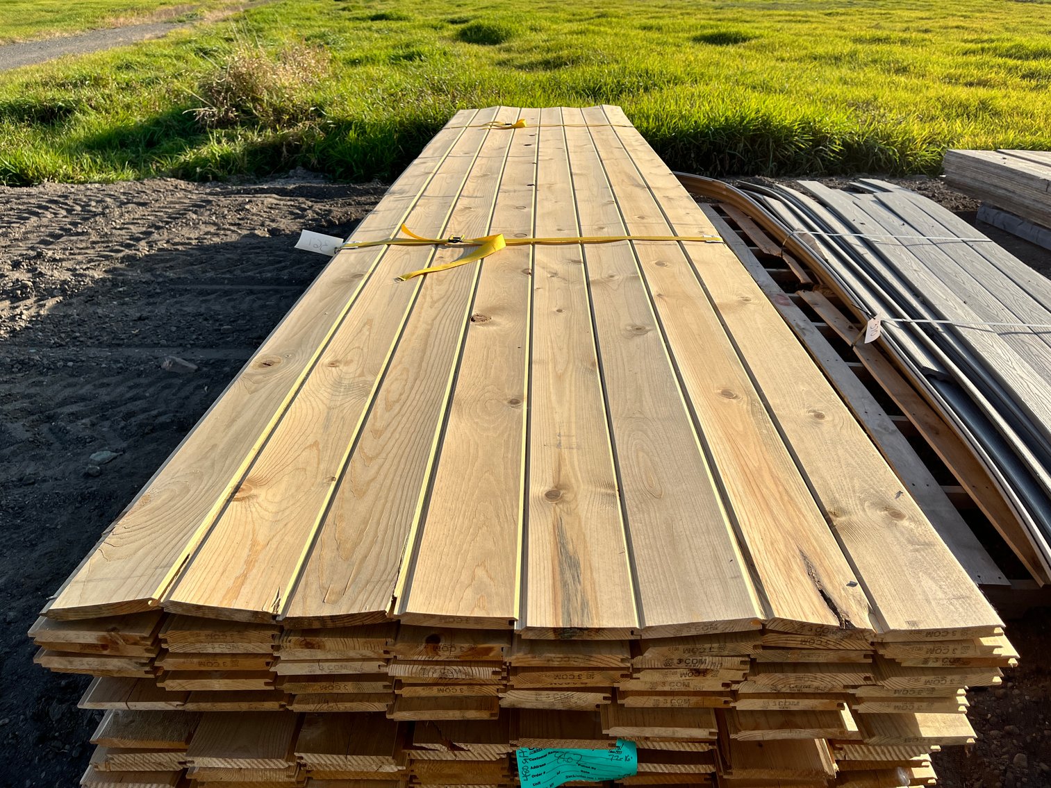 Surplus Lumber: Composite Decking, Timbers, Fencing, T&G, Shingles 